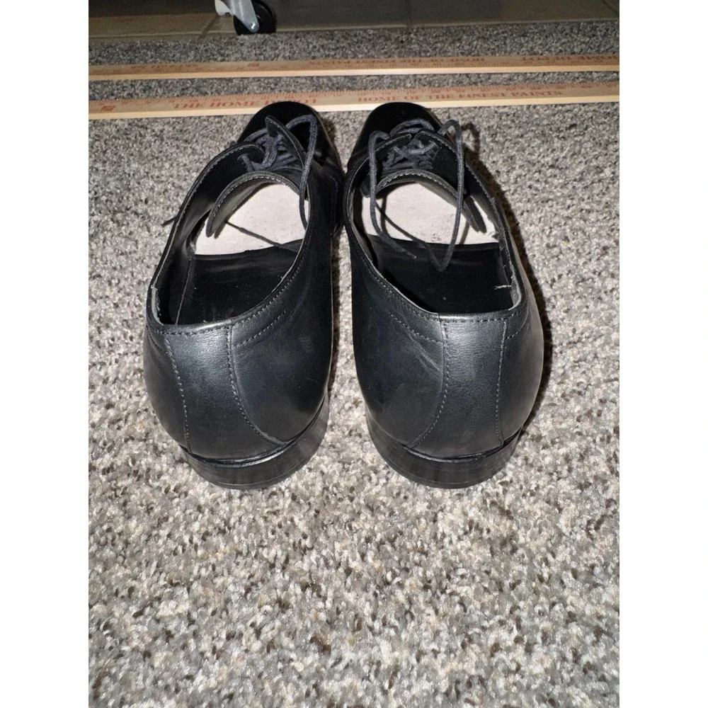 Hugo Boss Black Leather Sz 11.5 Mens‎ Oxford Dress Shoes